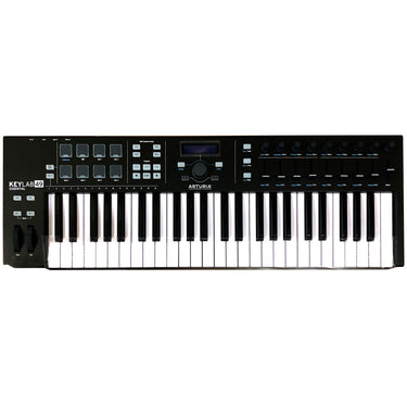 Controlador Arturia Keylab Essential 49 Midi Usb 49 Teclas Black